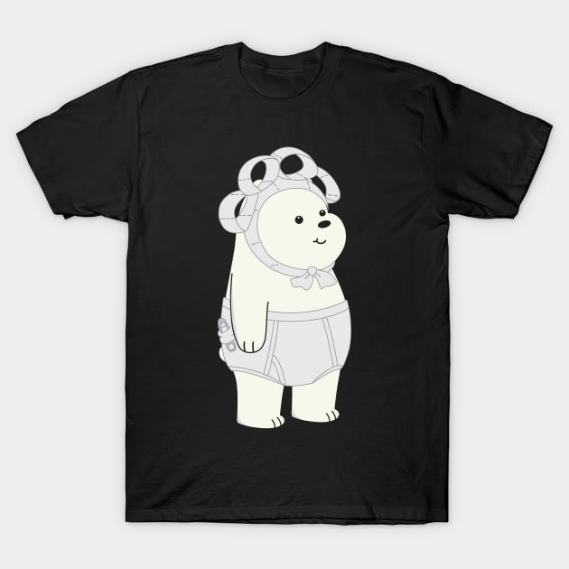 Baby Ice Bear T-Shirt by Plushism